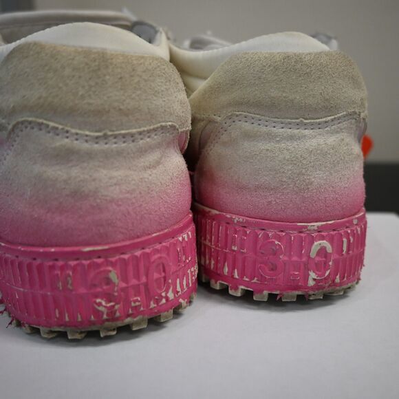 OFF-WHITE 3.0 Trainers Pink Ombre Chunky Sneakers Size 38 - Picture 5 of 14